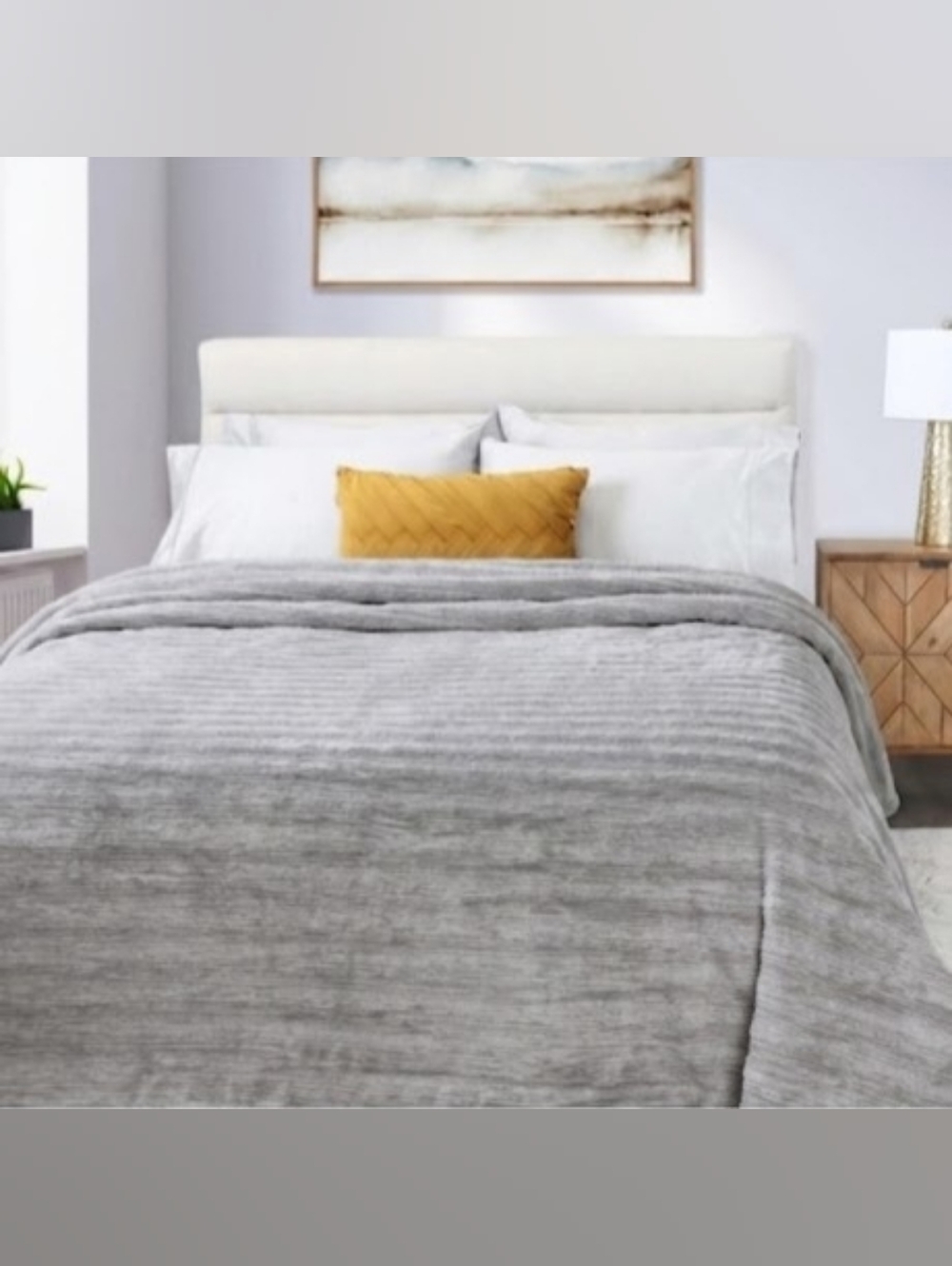 Life Comfort - QUEEN Reversible Sherpa Plush Blanket